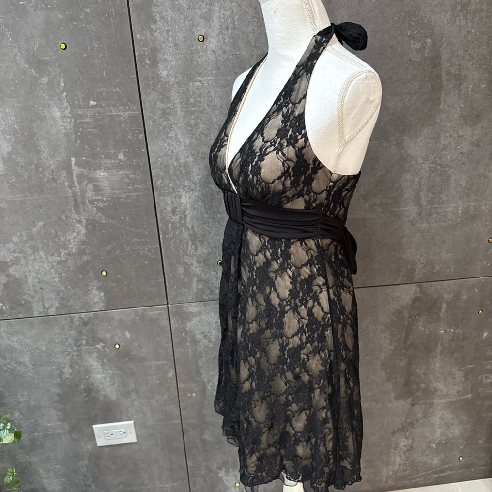 Vintage Y2K Speechless Womans Halter Top Party Dress Babydoll Size Medium - Picture 4 of 16